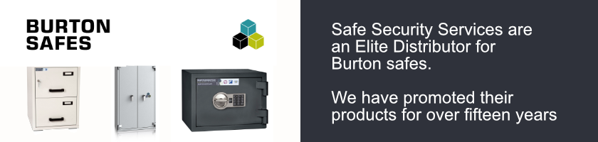 Free Delivery service and Price Guarantee on all Burton Safes.