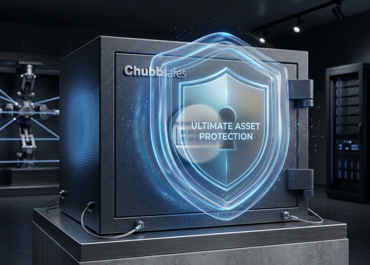 Chubbsafes proven high security protect valuables at home or office with a high security Chubb safe. Free Delivery and extended 5 Year Warranty when buying direct from Chubb safe.