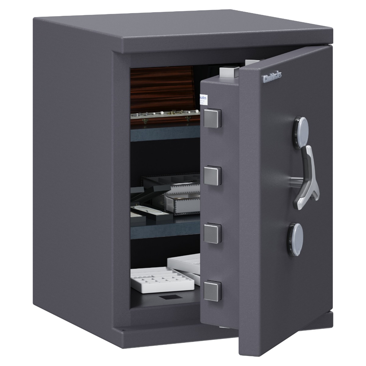 Chubbsafes Trident DF T2 Grade 5 size 65KK part open Chubbsafes Trident DF T2 Grade 5 size 65KK part open